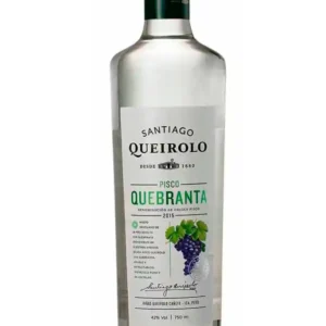 Pisco Santiago Queirolo Quebranta 750ml